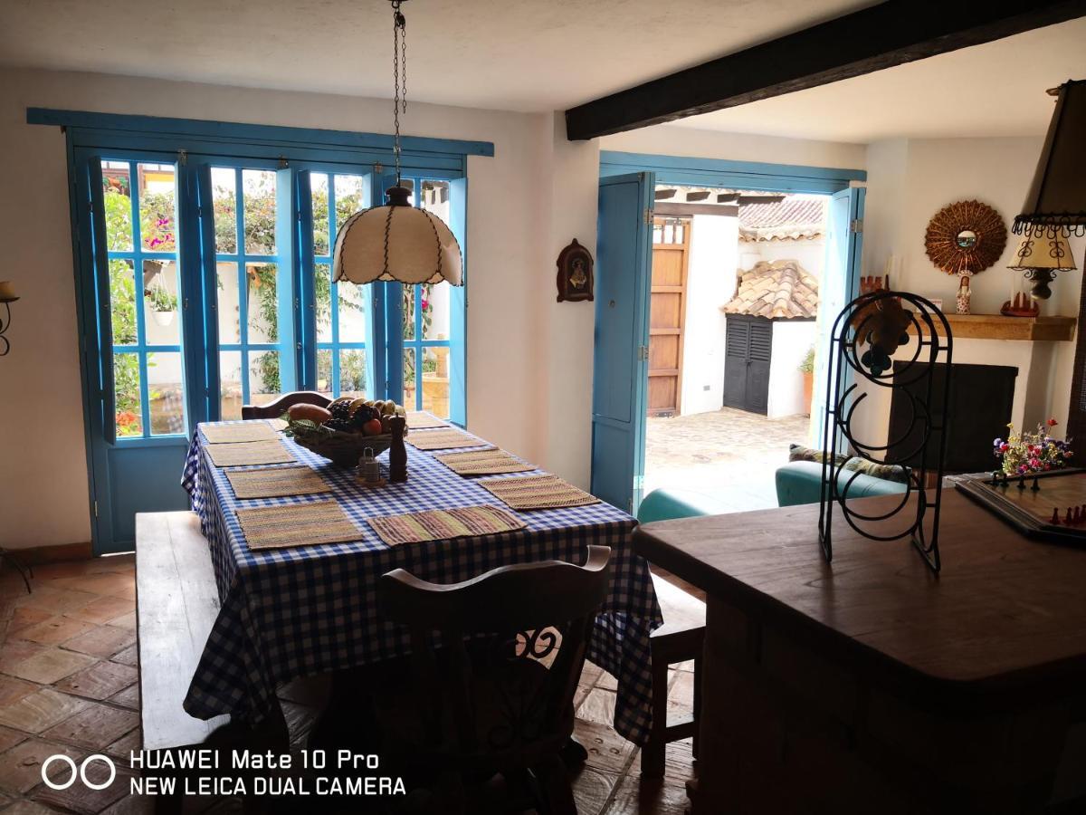Casa Azul Leyva Villa บียาเดเลย์บา ภายนอก รูปภาพ