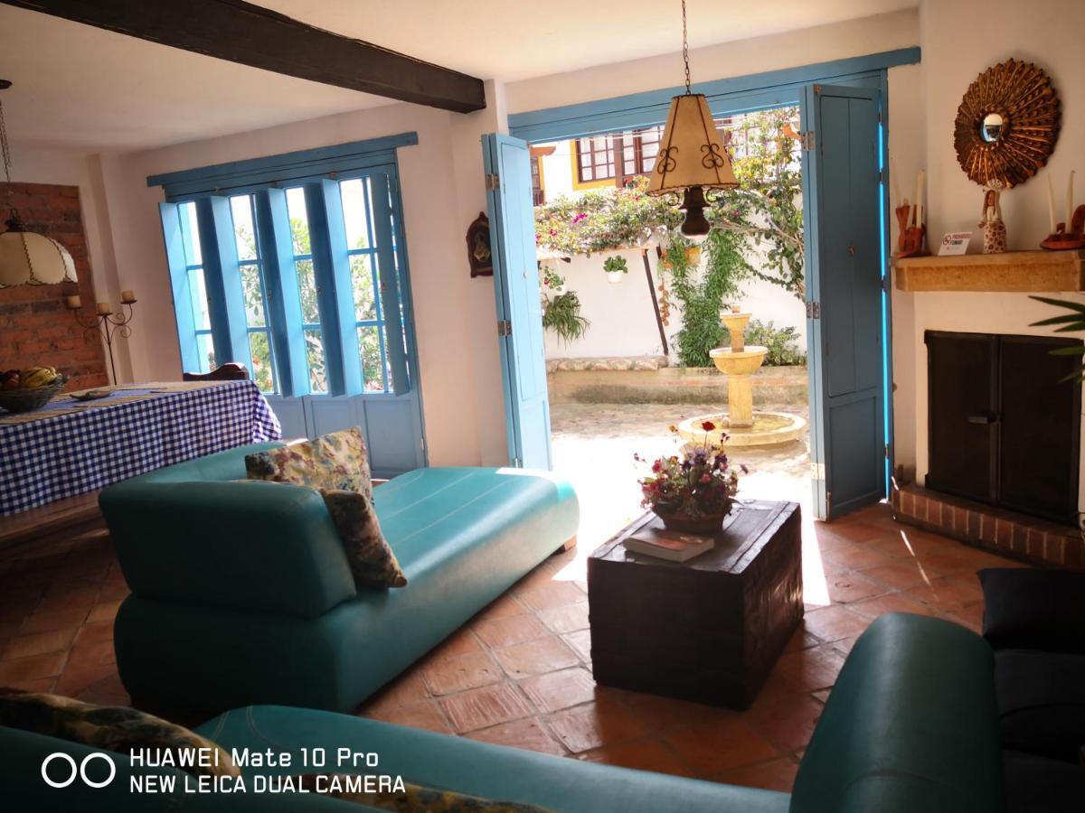 Casa Azul Leyva Villa บียาเดเลย์บา ภายนอก รูปภาพ