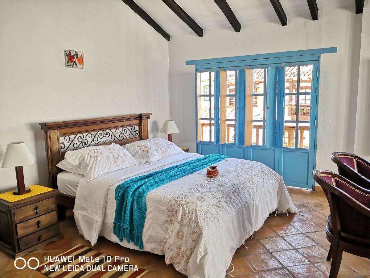 Casa Azul Leyva Villa บียาเดเลย์บา ภายนอก รูปภาพ
